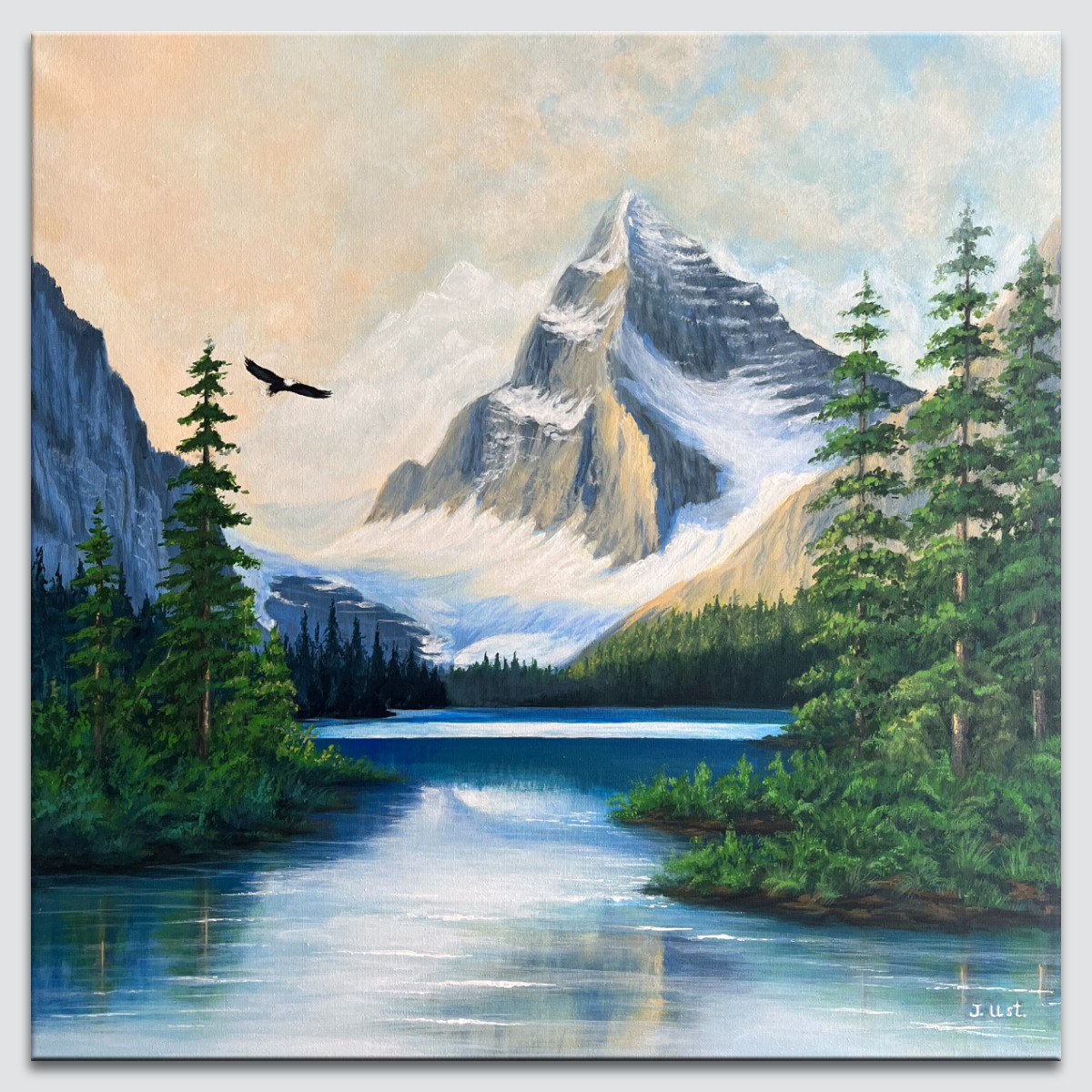 Fly High Original Acrylic Painting