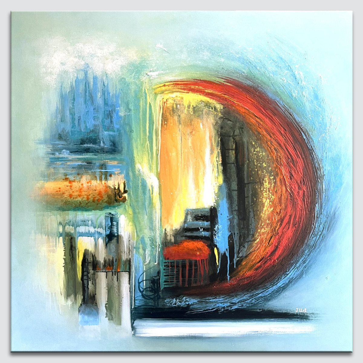 Transformation-original acrylic painting for sale