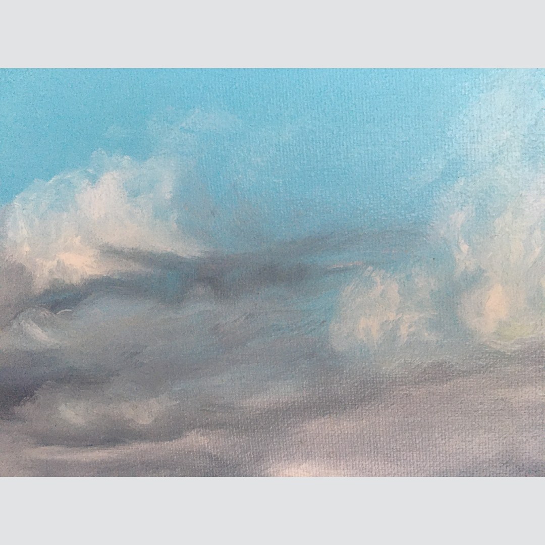 Cloudscape - Original Oil Painting - Image 3