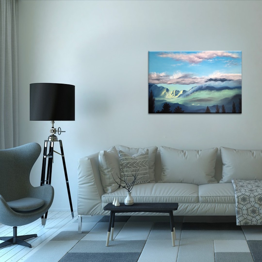 Cloudscape - Original Oil Painting - Image 5