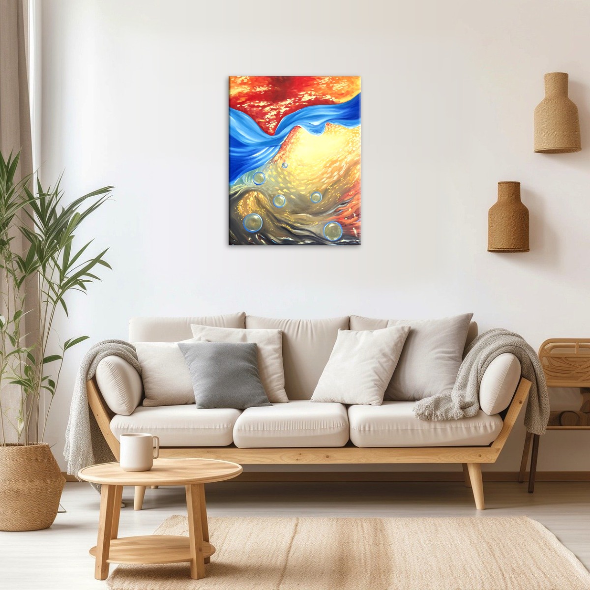 Internal Flight - Original Abstract Painting - Image 5