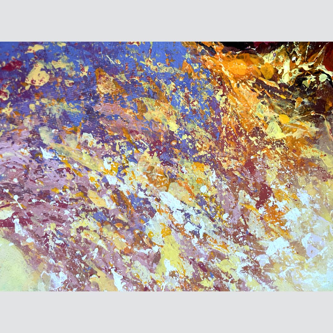 Twin Flames - Original Abstract Painting - Image 6