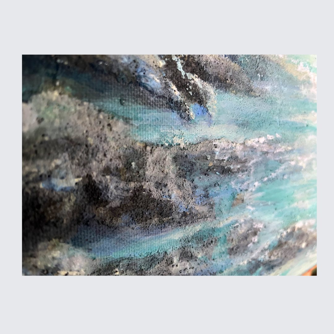 Magic in the Sky - Original Acrylic Painting - Image 6