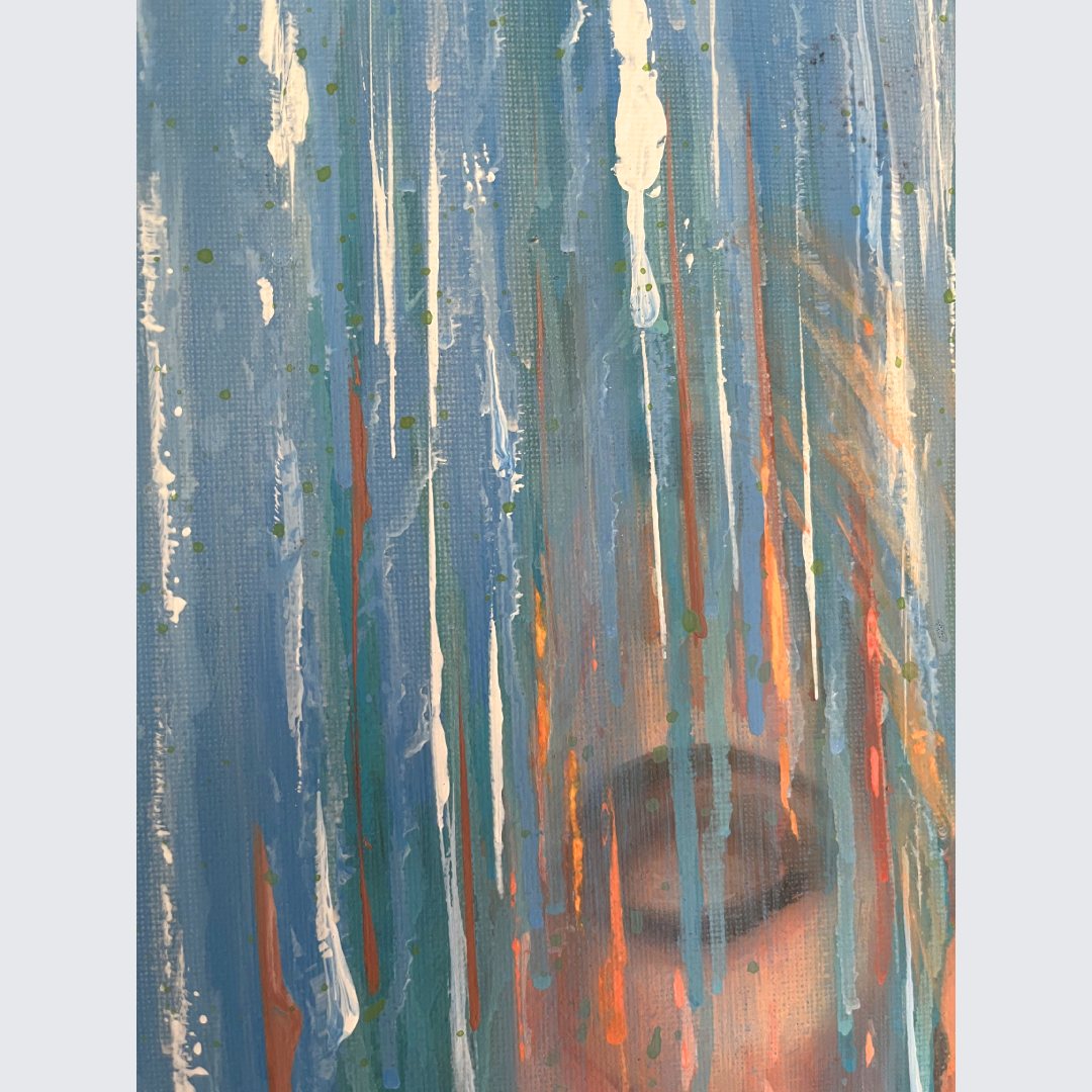 Wash Me Away - Original Acrylic Painting - Image 3