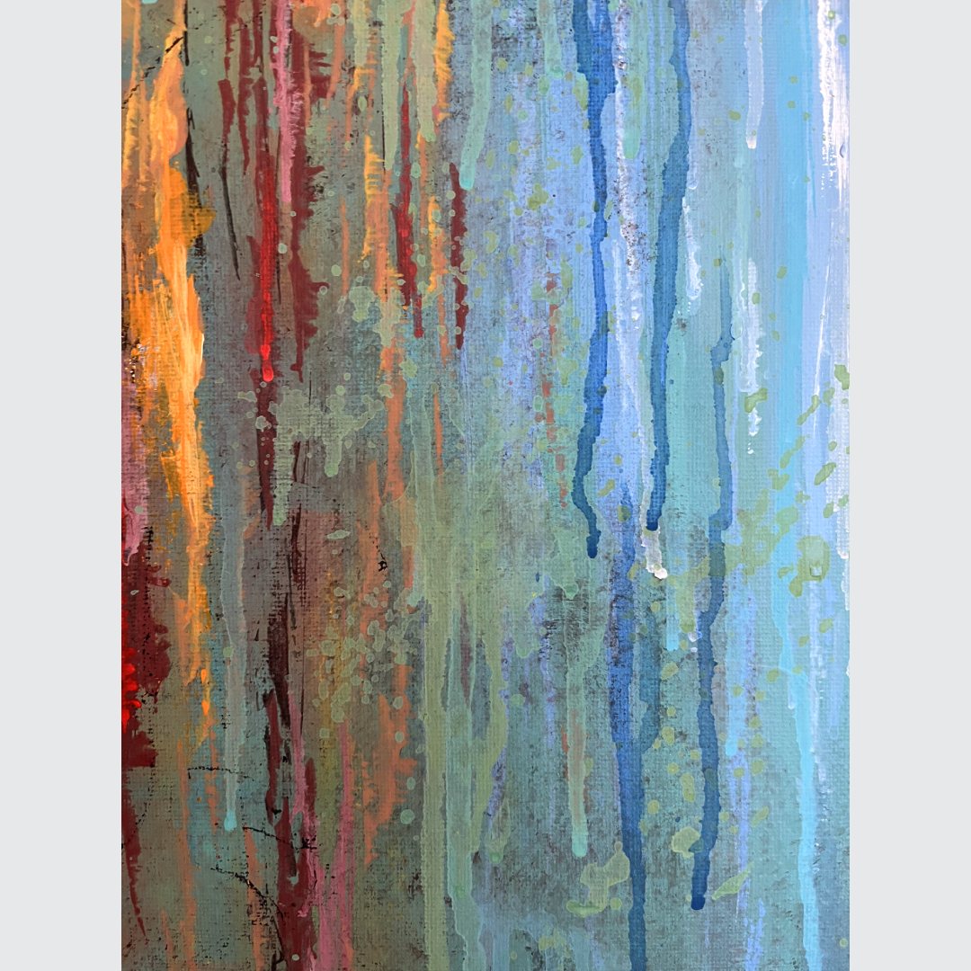 Wash Me Away - Original Acrylic Painting - Image 2