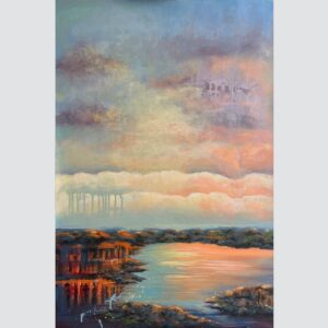 Reality Shift, Original Acrylic Painting, Directly from the artist