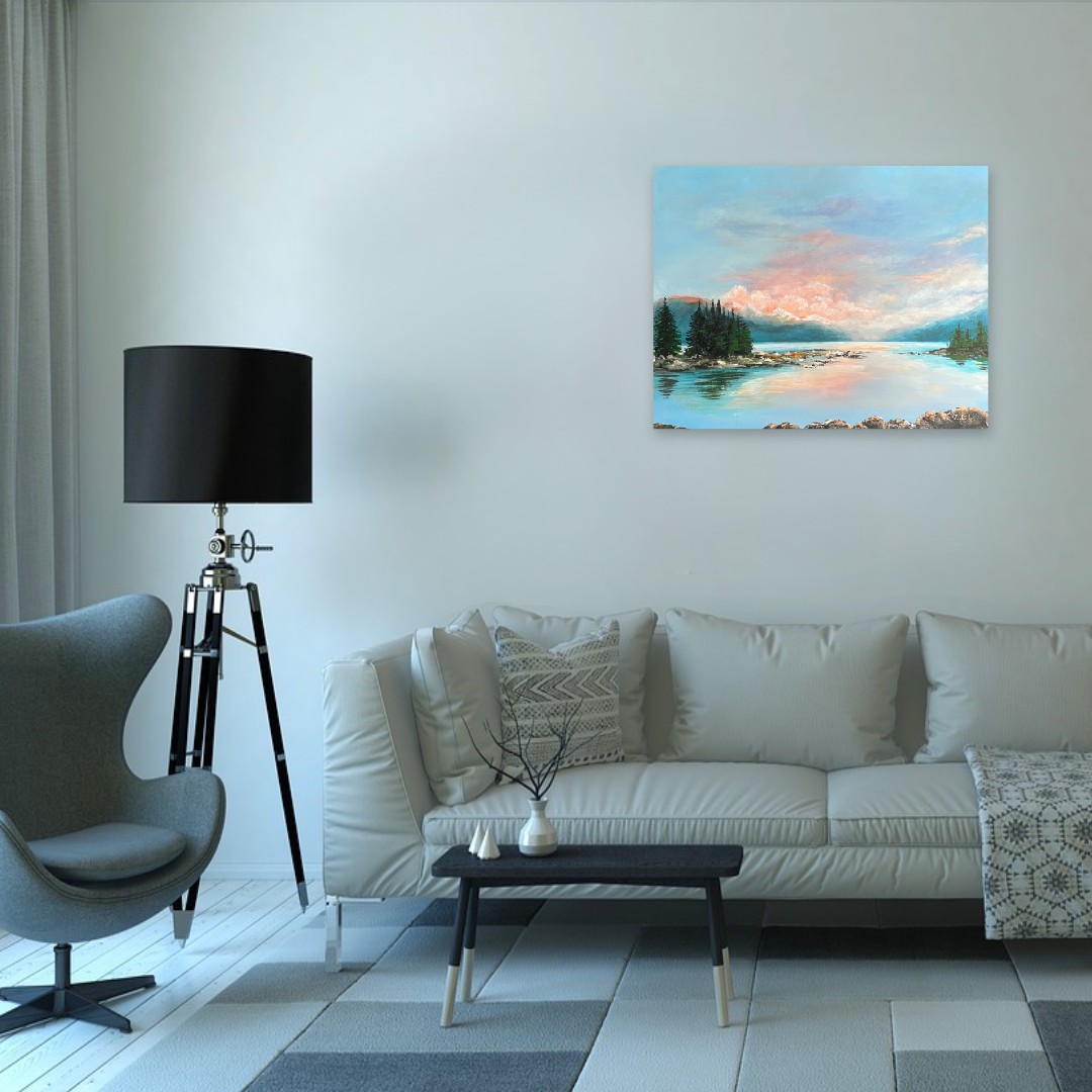 Serenity, original acrylic painting