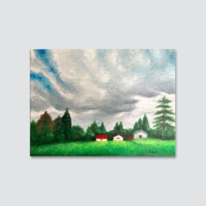 peace, original oil painting