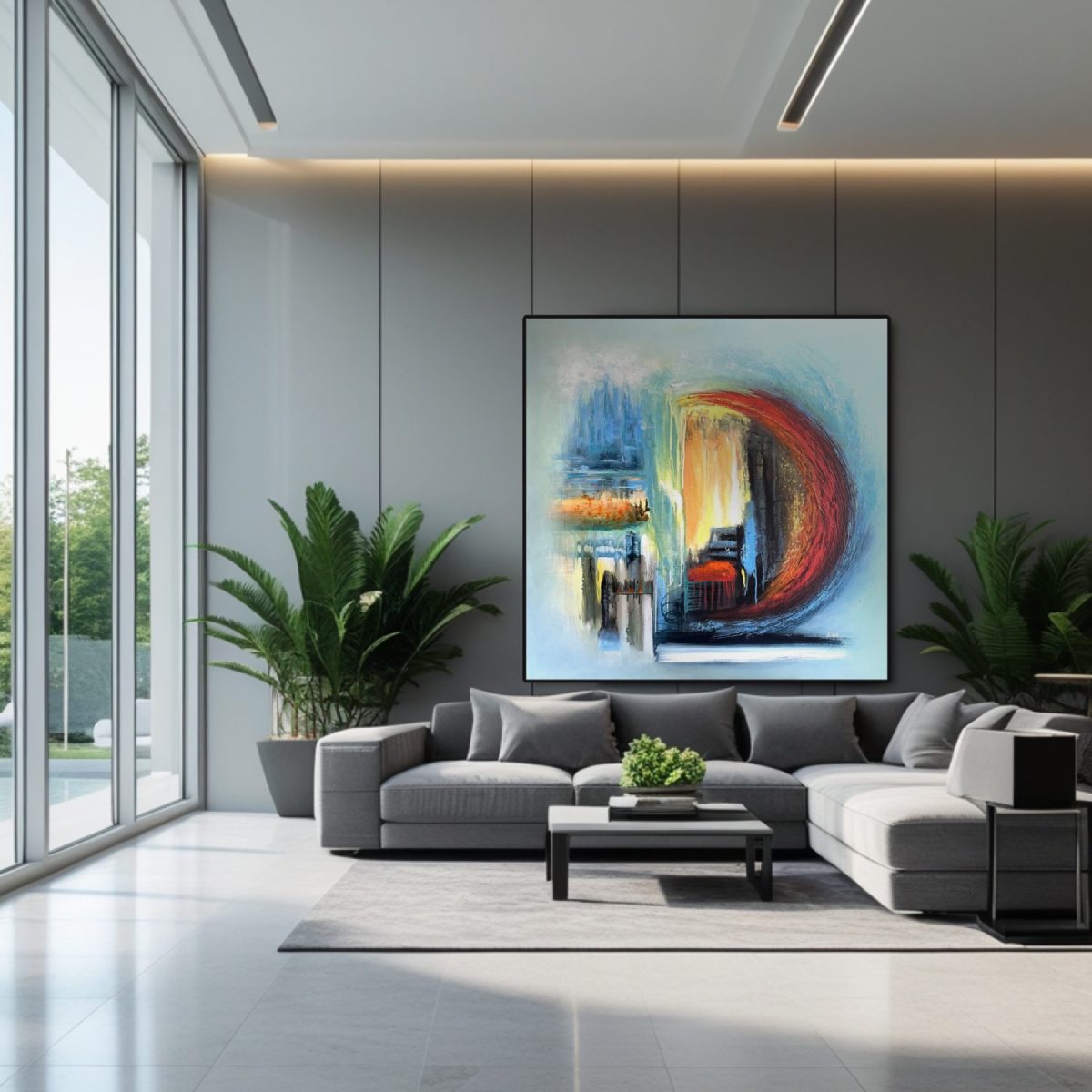 Transformation - Original Abstract Acrylic Painting - Image 2