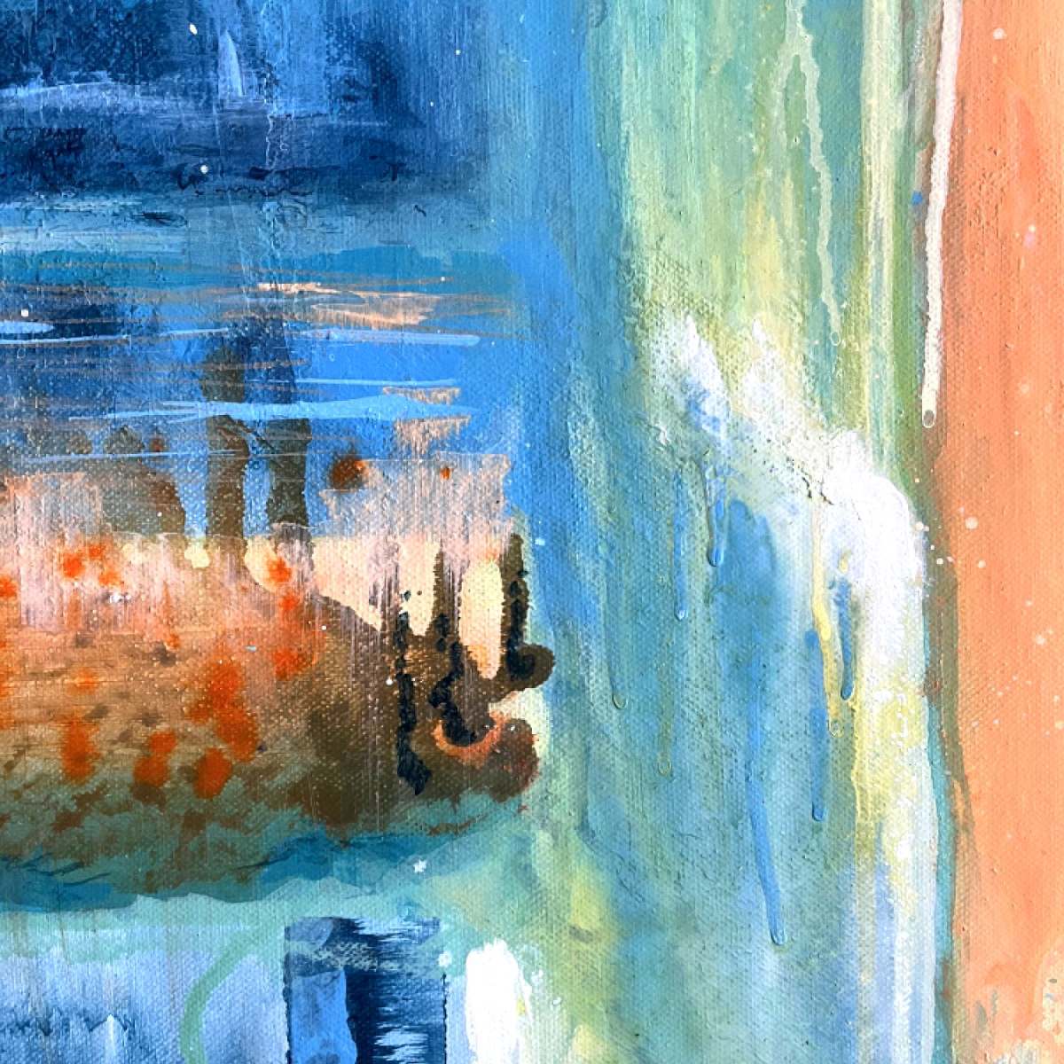 Transformation - Original Abstract Acrylic Painting - Image 3