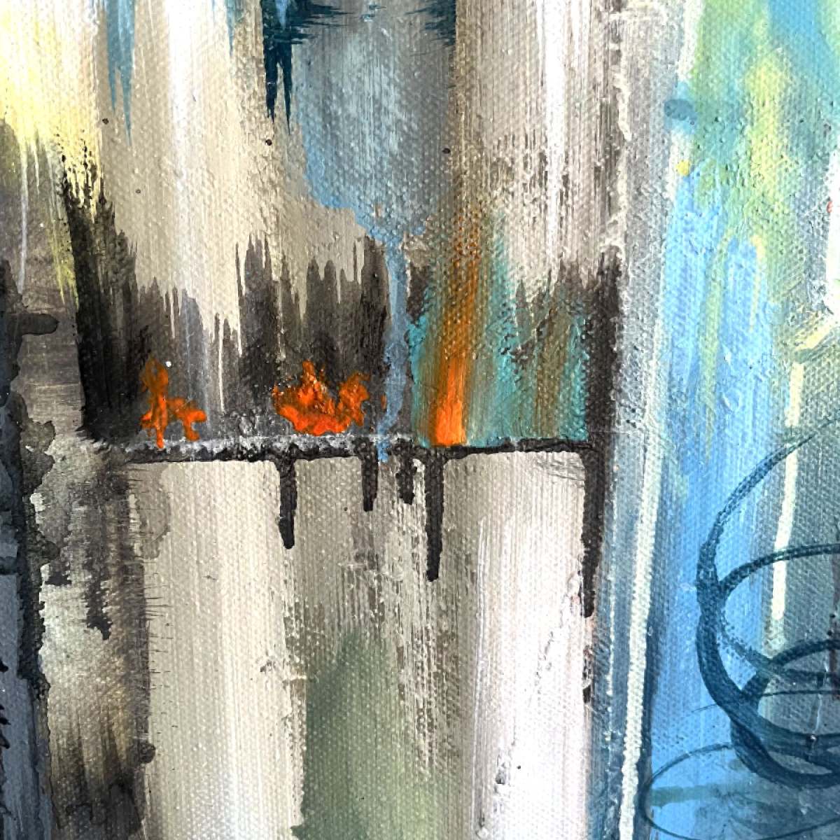 Transformation - Original Abstract Acrylic Painting - Image 4