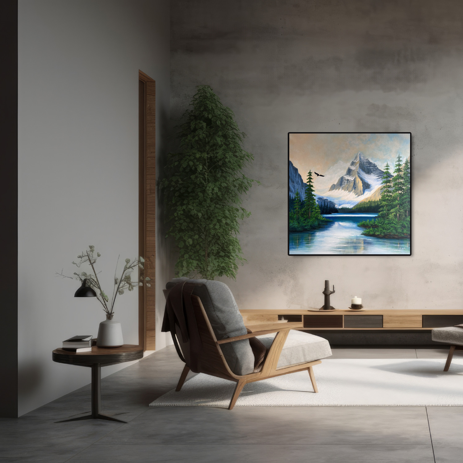 Fly High - Original Acrylic Painting - Image 4